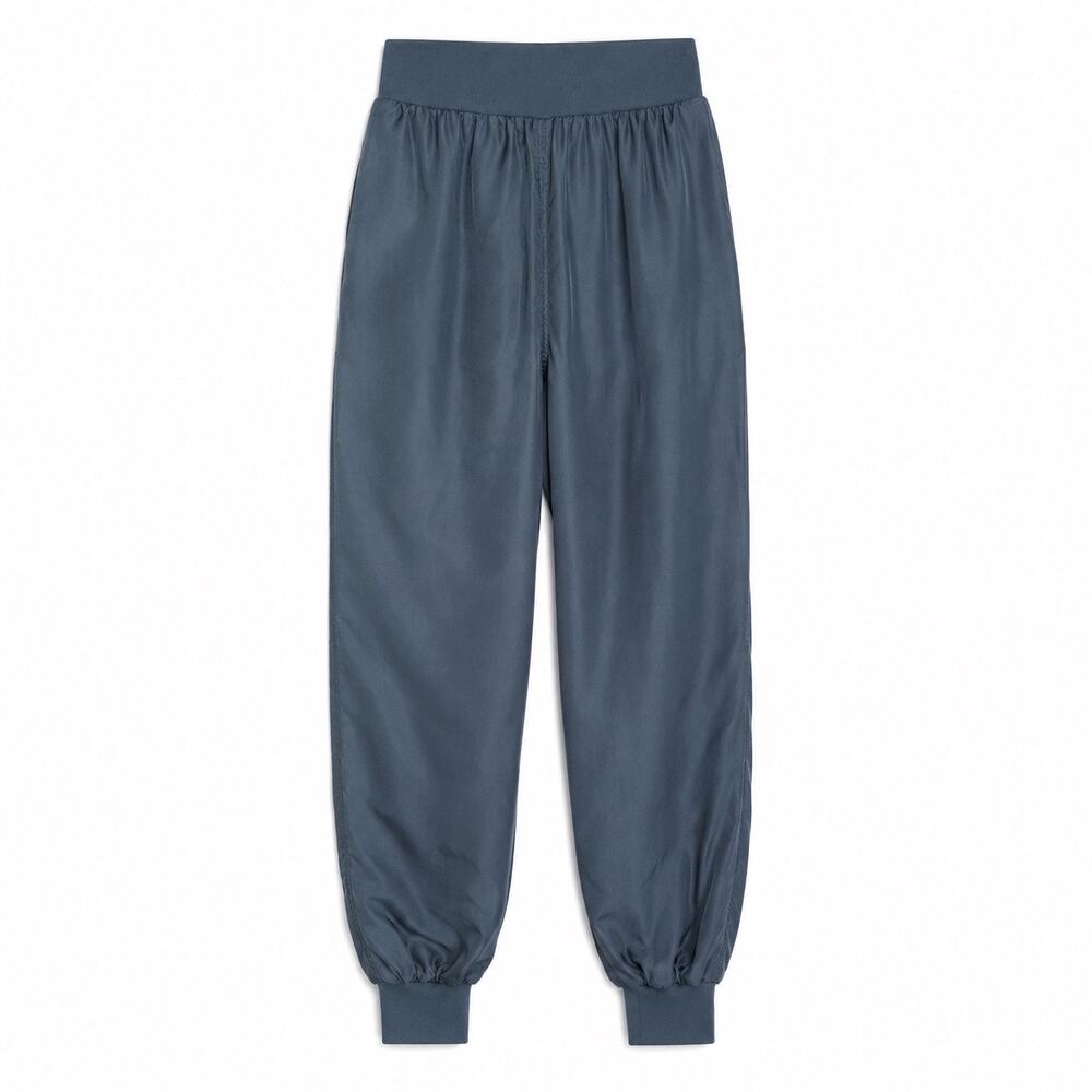 Cinq à Sept Giles Satin Jogger Pants - Midnight Rain XXS